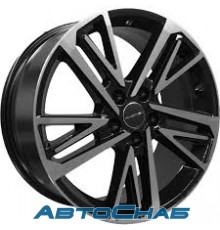 Диск 8x18 5x114.3 ET40 D60.1 Khomen Wheels KHW1815 (RAV-4) Black-FP 